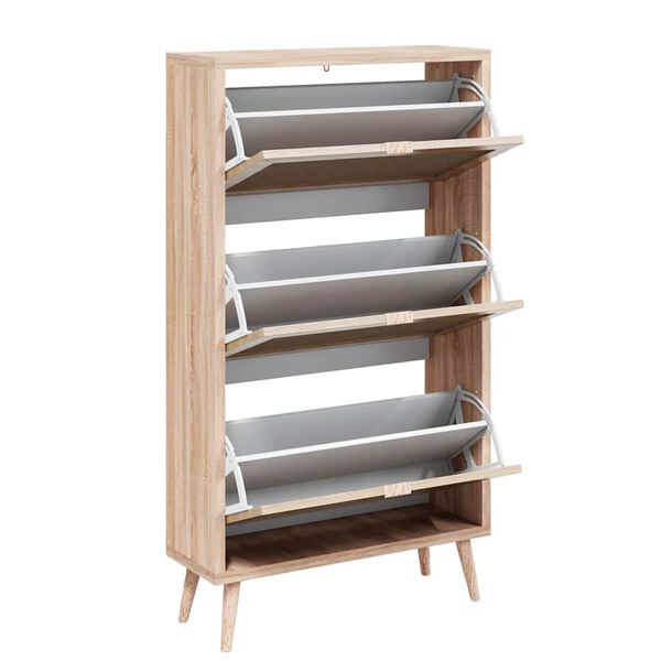 Finori Skoskap Bali 49A sonoma eik og stokkm&oslash;nster