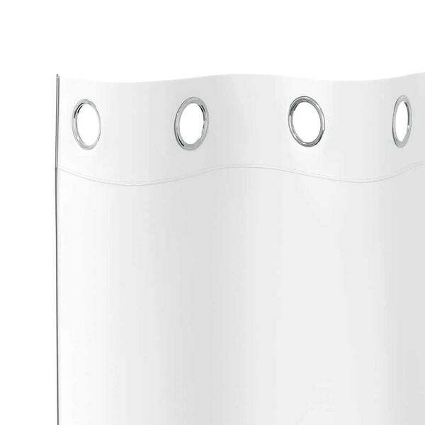 vidaXL M&oslash;rkleggende Gardiner med Ringer 2 pcs Ren Hvit 175 x 140 cm