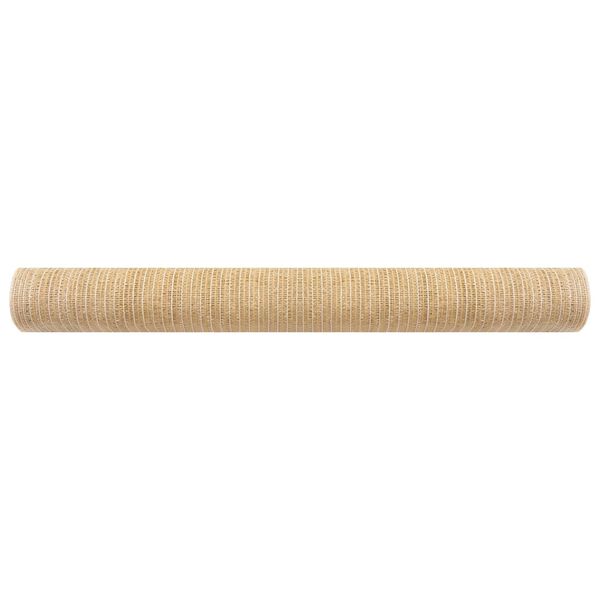 vidaXL Skjermnett beige 1x10 m HDPE 75 g/m²