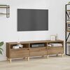 vidaXL TV-skap med skuff Artisan Eik 150 x 30 x 45 cm Konstruert tre