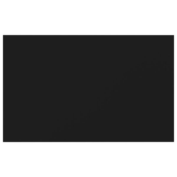 vidaXL Hylleplater 4 stk svart 80x50x1,5 cm sponplate