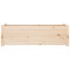 vidaXL Plantekasse 100x31x31 cm heltre furu