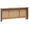 vidaXL Radiatordeksel MDF 205 cm
