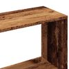 vidaXL Bokhylle gammelt tre 45x24x159 cm konstruert tre