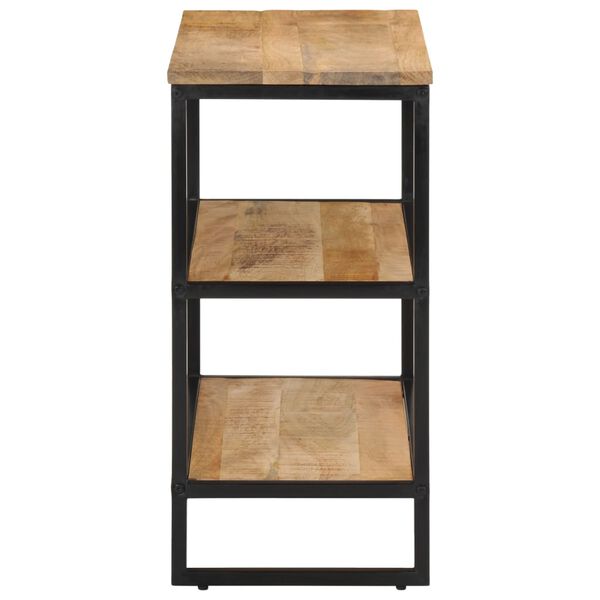 vidaXL Konsollbord 70x35x70 cm grovt heltre mangotre