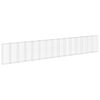 vidaXL Gabion med dekker galvanisert st&aring;l 900x30x150 cm