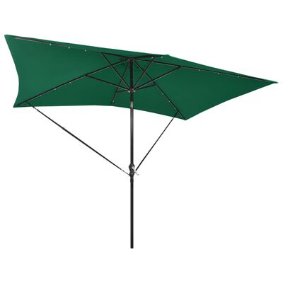 vidaXL Vindbeskyttelsessett for parasoll svart polypropylen