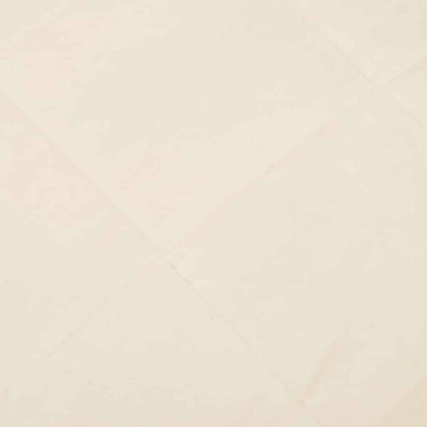 vidaXL Vektdyne kremhvit 120x180 cm 9 kg stoff