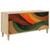 vidaXL TV-skap BONN 102 x 33 x 50 cm Sonoma Konstruert tre