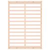 vidaXL Sengeramme 120x200 cm heltre