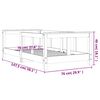 vidaXL Barnesengeramme 70x140 cm heltre furu