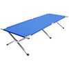 vidaXL Campingseng 210x80x48 cm XXL bl&aring;