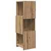 vidaXL Hj&oslash;rneskap Artisan Eik 30,5x30x95cm Konstruert tre