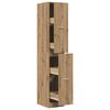 vidaXL Apotekskap&nbsp;artisan eik 30x41x174,5 cm konstruert tre