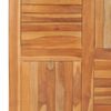 vidaXL Bordplate heltre teak kvadratisk 90x90x2,5 cm