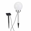 HI Soldrevet LED-lyskule for hage roterende 15 cm