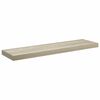 vidaXL Flytende vegghyller 2 stk eik 90x23,5x3,8 cm MDF