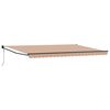 vidaXL Markise Flerfarget 500 x 300 x 165 cm Polyester og Metall