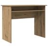 vidaXL Skrivebord artisan eik 90x50x74 cm konstruert tre