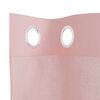 vidaXL Voilegardiner med grommets 2 stk rosa 140x245 cm