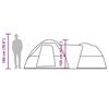 vidaXL Campingtelt 5 personer grønn vanntett