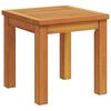 vidaXL Sidetabell Olje naturlig 35 x 35 x 34 cm Solid akasietre