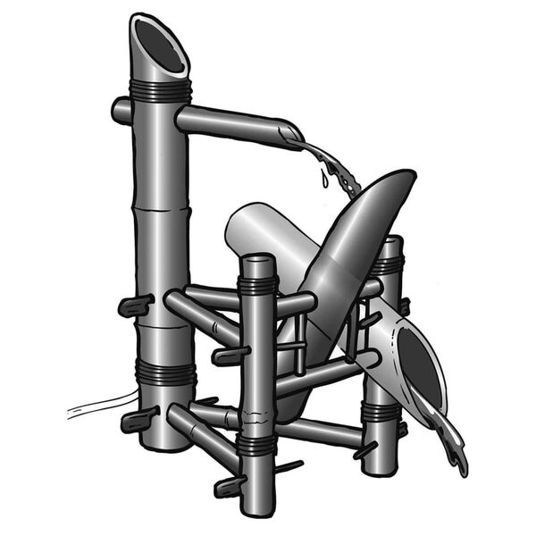 Ubbink Shishi Odoshi Bambus Hage Foss 1221602