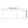 vidaXL Vertikal markise lysegr&oslash;nn 60x600 cm oxfordstoff