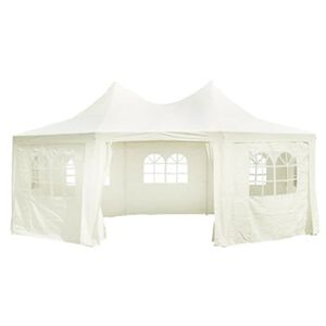 vidaXL | Hage teltdeksel | Krem 6 x 4.5 x 3 m stoff