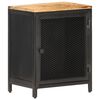 vidaXL Nattbord 40x30x53 cm grov heltre mango