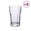 vidaXL glass 6 stk 295 ml