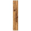 vidaXL Bokhylle gammelt tre 60x24x143 cm konstruert tre