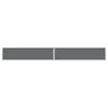 vidaXL Uttrekkbar sidemarkise 160x1200 cm antrasitt