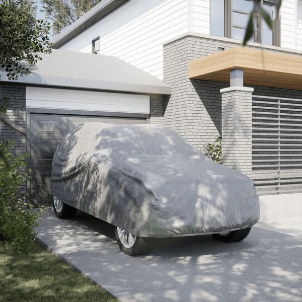 vidaXL Biltrekk for SUV fullt gr&aring; M ikke-voven stoff