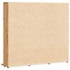 vidaXL CD-skap artisan eik 100x23x89,5 cm konstruert tre