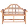 vidaXL Hagebenk 127x58,5x92,5 cm heltre teak
