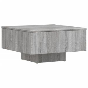 vidaXL Salongbord gr&aring; sonoma 60x60x31,5 cm konstruert tre