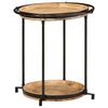 vidaXL Sidebord &Oslash;55x60 cm heltre mango