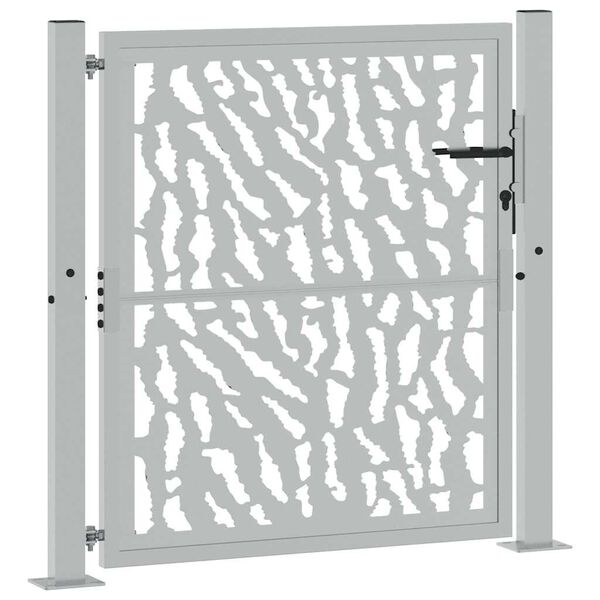 vidaXL Hageport 100x100 cm v&aelig;rbestandig st&aring;lspordesign