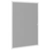 vidaXL Insektskjerm for vindu hvit 80x120 cm