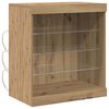 vidaXL LED sideboard Artisan Eik 60,5 x 37 x 67 cm Konstruert tre