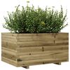 vidaXL Plantekasse 90x60x49,5 cm impregnert furu