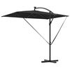 vidaXL Kantilever bananparasol Svart 294 x 200 x 254 cm