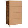 vidaXL Highboard r&oslash;kt eik 60x36x110 cm konstruert tre