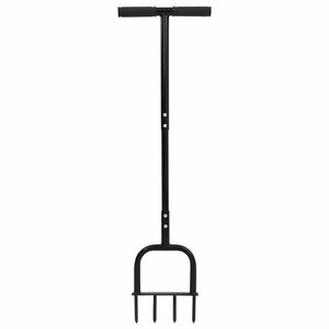 vidaXL Plenlufterverkt&oslash;y Svart 95 x 27 cm Plast