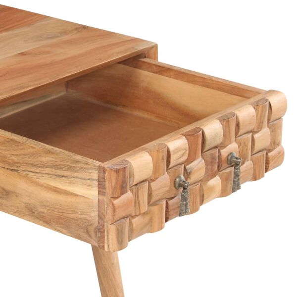 vidaXL Skrivebord 115x50x76 cm heltre akasie