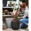 Capi Eggformet plantepotte Urban Tube 35x34 cm svart KBLT932