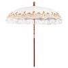 vidaXL Balinesisk Parasol 215 x 215 x 260 cm
