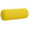 vidaXL Bolster puter 2 pcs Lys Gul Ø 25 x 70 cm stoff