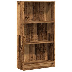 vidaXL Bokhylle gammelt tre 60x24x109 cm konstruert tre